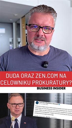PROKURATURA prowadzi sprawę! Prezydent DUDA może mieć problemy z powodu firmy zen.com? #zen.com #Duda #Prezydent #crypto #polska LINK do filmu w KOMENTARZU.