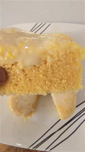 Simple lemon cake recipe | No oven needed | Baking #shorts#quickandeasy#recipe