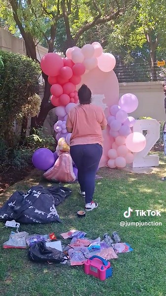 Princess Balloon Setup for Magical Celebrations
