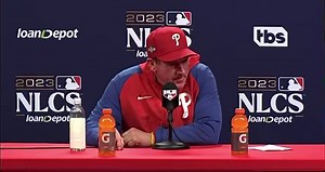31K views · 778 reactions | Rob Thomson on Phillies Game 7 Loss “if you asked me two days ago, two weeks ago, two months ago if we would be going home tonight, I would have said no, that's how much belief I have in this club… very disappointing… nothing to be ashamed of, they played their asses off” | Jeff Skversky | Facebook