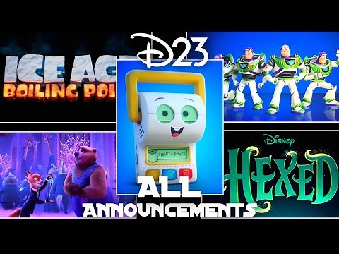 Destination D23 2025 All Announcements | Hexed, Ice Age 6, Zootopia 2, Toy Story 5 and more