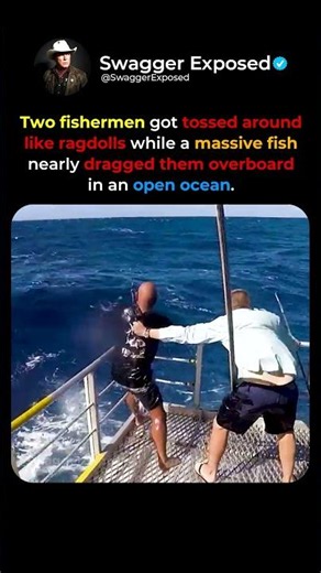 A Monster Fish on the Line 🎣🌊