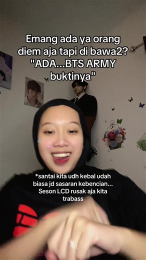 Kita gak pasrah ko cuma nanggepin nya pake cara yang elegan aja #btsarmy #army