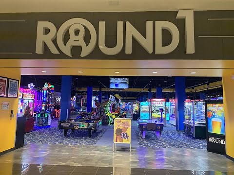 Round 1 Arcade in Las Vegas