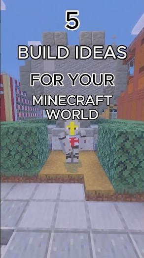 5 Build Ideas for Your Minecraft World! #minecraft