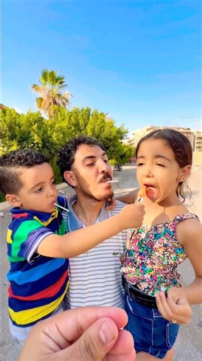 ولو اللبنات الملونة وجبر خواطر الكيوت الصغار 🫣😂🍫❤️