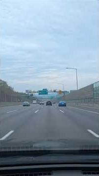 Relaxing Highway Sounds (No Music) • POV Drive