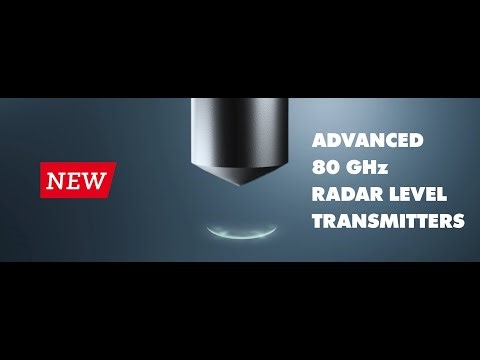 We Present Our New, 80 GHz Radar Level Transmitters