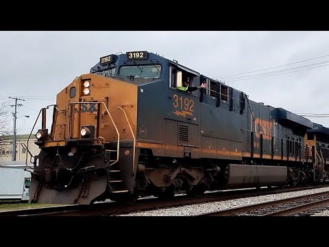 CSX Southbound Grain Train G165 Murfreesboro, TN 02/19/26