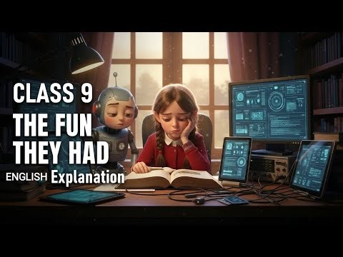 The fun they had | Class 9 | Beehive | Animated |English explanation | chapter 1 |