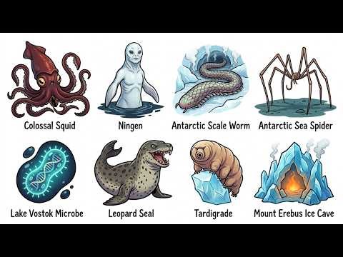 Every Mythical Creature In Antarctica Folklore Explained In 8 Minutes