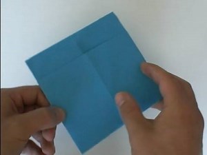 How to Make a simple origami CD case for beginners