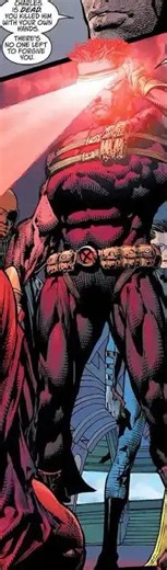 Cyclops blows Magneto’s face off!