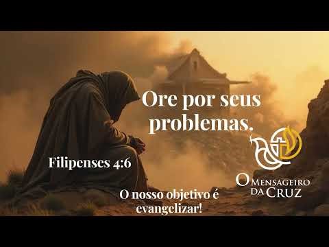 Ore por seus problemas.