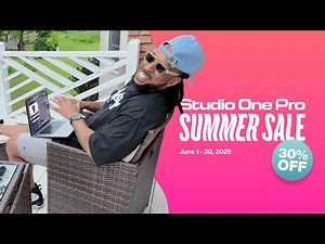 The Summer Sale is Here: Save 30% on Studio One Pro! | PreSonus