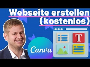 Kostenlose Webseite erstellen mit Canva - So geht`s! (+Mobile Webseite)