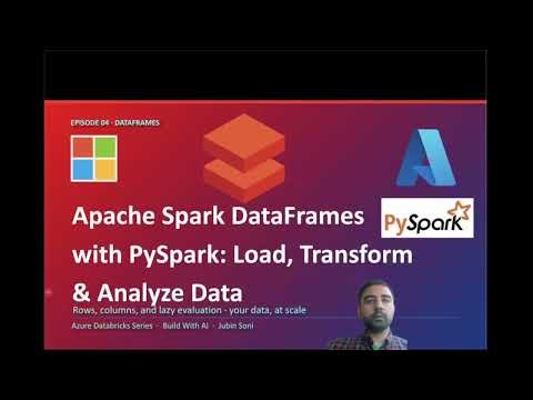 [Live Coding] Apache Spark DataFrames with PySpark: Load, Transform & Analyze Data