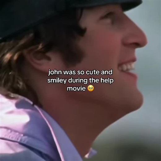 he’s so cutieful #thebeatles #beatles #johnlennon #60smusic #fypシ | john lennon