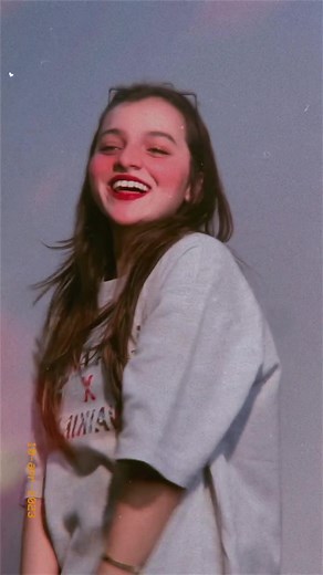 Funny Hand Gestures in Light-Colored T-Shirt