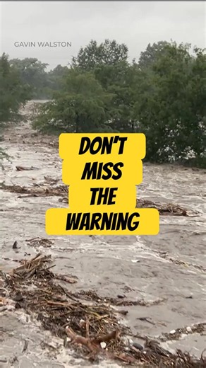Flash Flood Safety: Don't Miss the Warning #NOAA #FlashFlood #FloodSafety #WeatherReady #Safety
