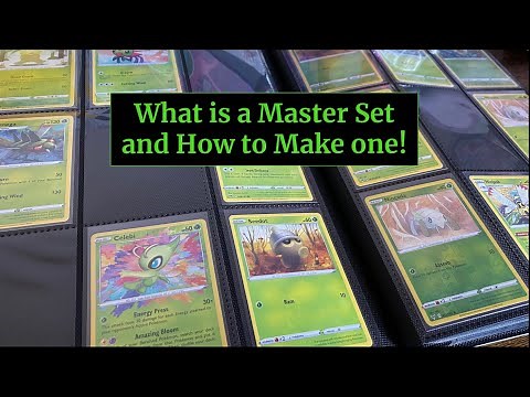 How to Make a Master Set! Pokémon Card Collecting