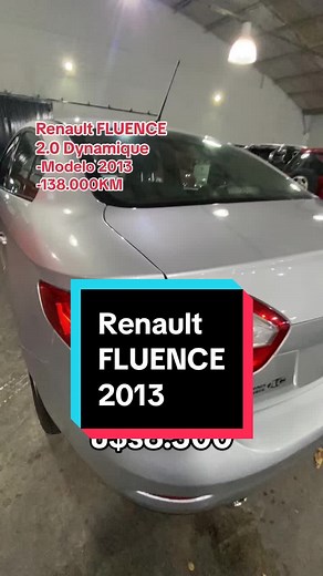 🚘Renault Fluence 2.0 Dynamique 16v - Model 2013 - Price $8,500