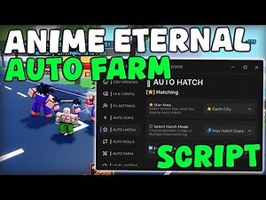[PART 1] Roblox Anime Eternal Script Auto Farm, Kill Aura, Auto Quest Pastebin 2025