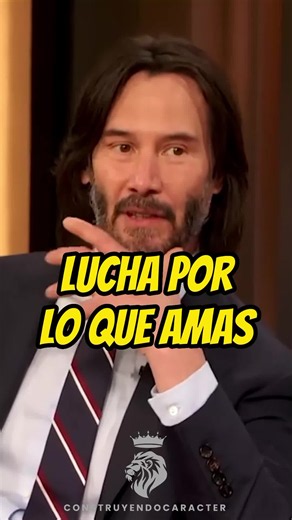 Pelea por ello 💪🔥 Sígueme para recibir tu dosis de motivación diaria #mentalidad #keanureeves #construyendocarácter #motivacion #inspirador