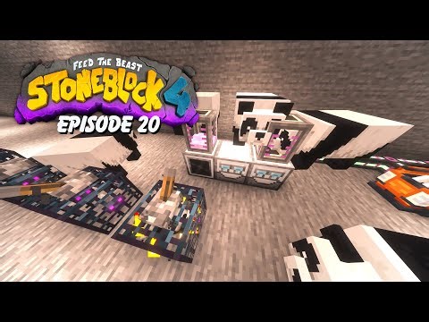 World Engine Advanced Machine Upgrade - FTB StoneBlock 4 #20