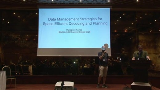 Data Management Strategies for Space-Efficient Decoding and Planning | Proceedings of the conference on 6th ACM Europe Summer School on Data Science
