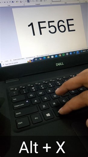 Book Symbol in Ms Word Using Keyboard shortcut key #computer #laptop #tech