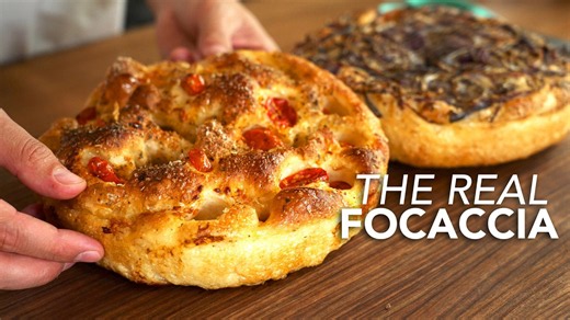 Authentic Italian focaccia recipe