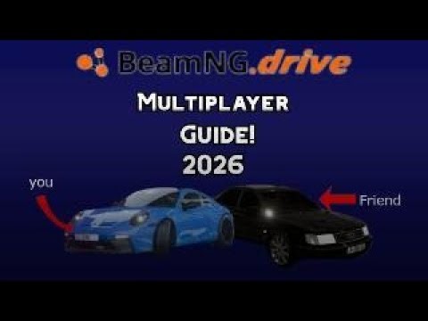 How to play BEAMNGDRIVE with friends 2026!
