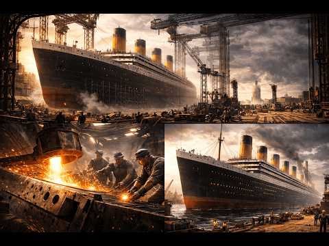 How the Titanic Was Built: Mega Engineering of 1912