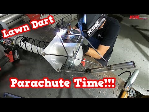 The Lawn Dart gets a Parachute!!!