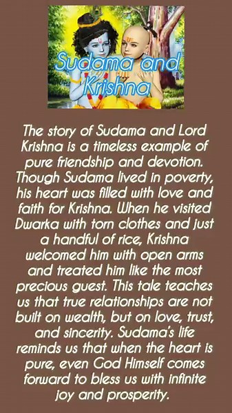 Sudama and Krishna – A Timeless Tale of Friendship & Devotion