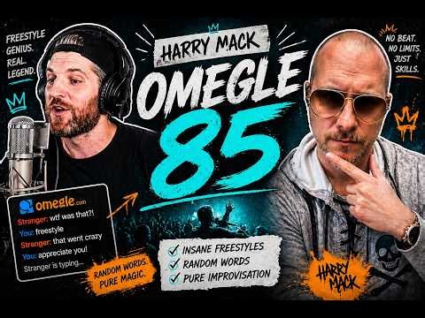 This Shouldn’t Be Humanly Possible… Harry Mack Omegle Bars 85 Reaction
