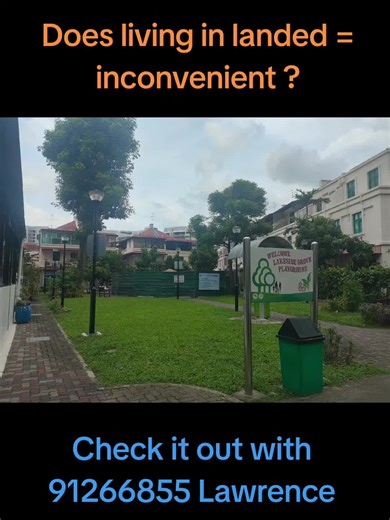 Not necessary ! For example those landed properties at corporation rise and corporation walk are near lakeside mrt, accessable to public transpprt. check it out with Lawrence 91266955 if you are buying or selling. #corporation #landed #semi #lawrence #terrace