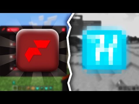 Normal VS Hacked Client... (Minecraft Bedrock)