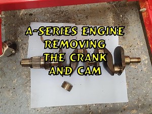 Classic Mini Restoration: A-Series Engine, Removing The Crank And Cam