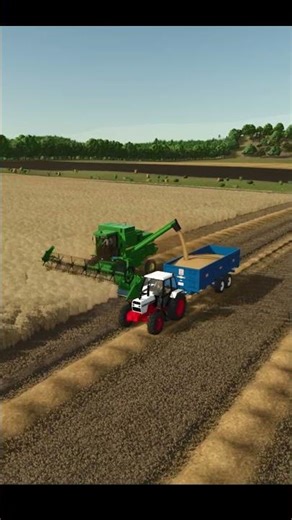 Old school farmin' #johndeere #shorts #farmingsimulator22 #farming #claas #gaming #farm #fs22