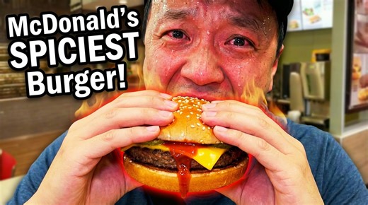 I compare breakfast vs dinner at McDonald’s in Budapest, and I find what might be the spiciest McDonald’s burger in the world. #McDonalds #BudapestFood #HungaryFood | Strictly Dumpling