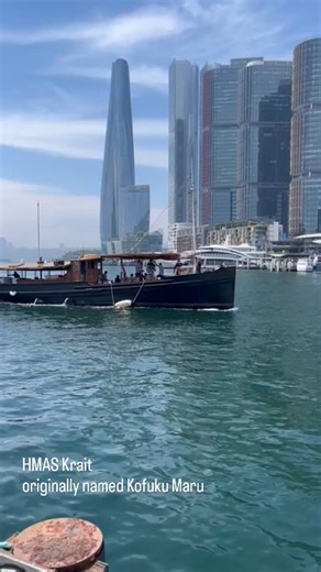 405 reactions · 37 shares | HMAS Krait ⚓ Today we welcomed members of the Australian Commando Association aboard the historic HMAS Krait. This legendary vessel played a crucial role in the daring raid on Singapore Harbour during World War II. Originally built as a Japanese fishing boat, the Krait was captured and repurposed by Allied Forces. #Krait #OperationJaywick #DarlingHarbour #AustralianHistory #WWII | Australian National Maritime Museum | Facebook