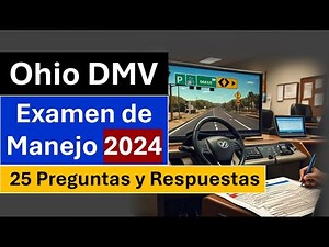 Examen de Manejo DMV en Ohio TEMPS 2024 Gratis Preguntas y Respuestas Completas