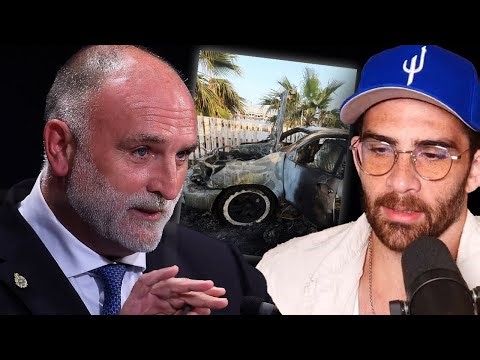 “Israel Killed 7 of My Staff” and Unhinged John Kirby Interview | HasanAbi reacts