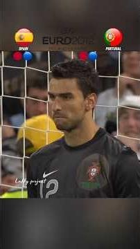 Spain vs Portugal | Full Penalty Shootout - Euro 2012