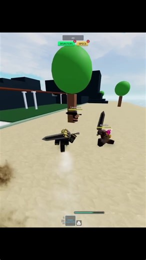 Combat Warriors Gameplay Highlights on Roblox