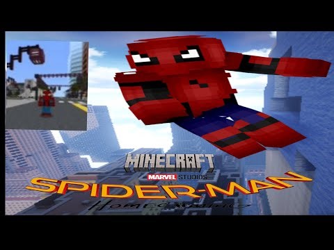 I become a Spider-Man in Minecraft