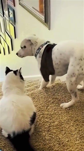 Dog tries to catch a frisbee and gets hit in the face 🐶🥏 #DogFrisbeeFail #FunnyDogs #Shorts #Viral