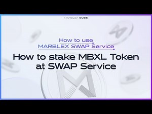 [MBX] How to stake MBXL Token at SWAP Service